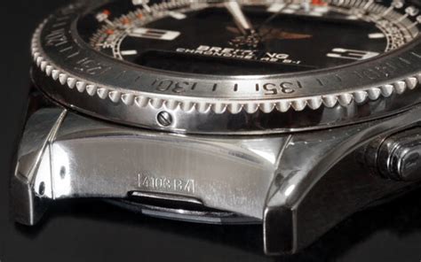 location of serial number breitling|Breitling model number lookup.